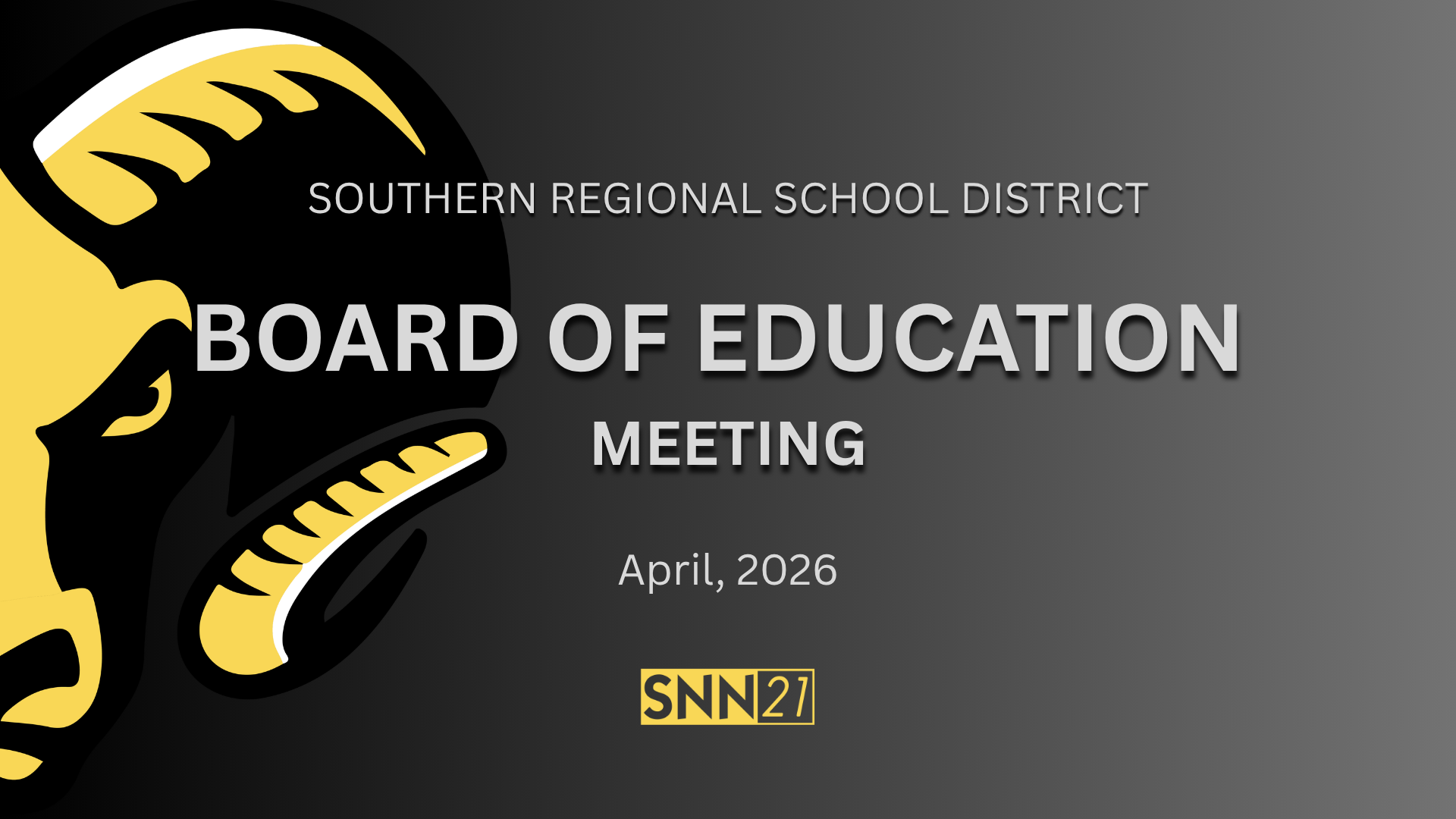 Board of Education | April 2026